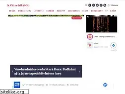Sites similar to kamzakrasou.sk
