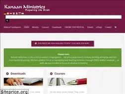 Sites similar to kanaanministries.org