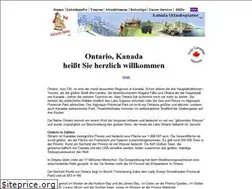 Sites similar to kanada-ontario.de