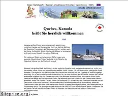 Sites similar to kanada-quebec.de