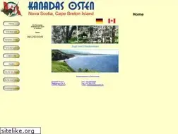 Sites similar to kanadasosten.de