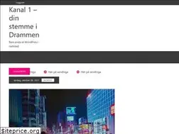 Sites similar to kanal1drammen.no