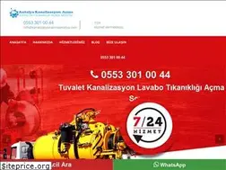 Sites similar to kanalizasyonacmaantalya.com