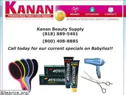 Sites similar to kananbeautysupply.com