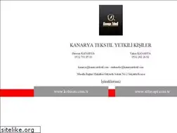Sites similar to kanaryatekstil.com