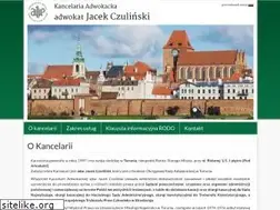 Sites similar to kancelaria-czulinski.pl