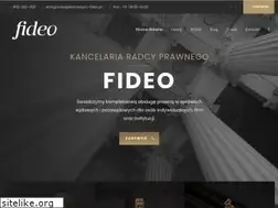 Sites similar to kancelaria-fideo.pl
