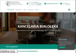 Sites similar to kancelariabialoleka.pl