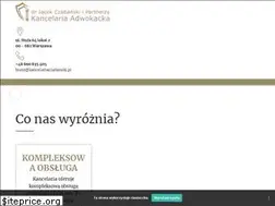 Sites similar to kancelariaczabanski.pl