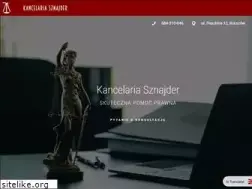 Sites similar to kancelariasznajder.pl