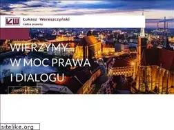 Sites similar to kancelariawereszczynski.pl