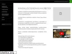 Sites similar to kandallohungaria.hu