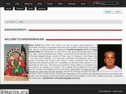 Sites similar to kandamangalam.com