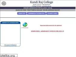Sites similar to kandirajcollegeonline.org