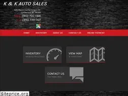 Sites similar to kandkautosales.com