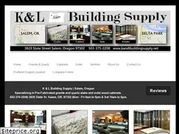 Sites similar to kandlbuildingsupply.net