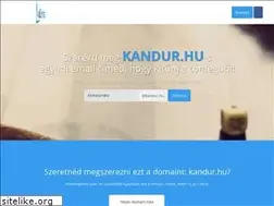 Sites similar to kandur.hu