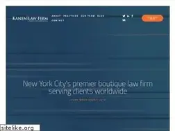 Sites similar to kanenlaw.com