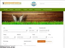 Sites similar to kaninchenstall-kaufen.de