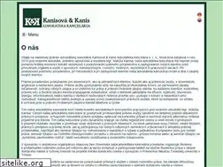 Sites similar to kanis.sk