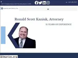 Sites similar to kaniuklawoffice.com