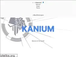 Sites similar to kanium.org