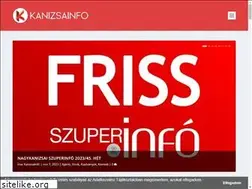 Sites similar to kanizsainfo.hu