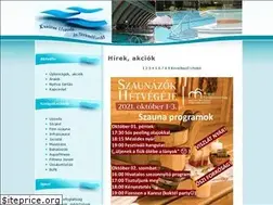 Sites similar to kanizsauszoda.hu