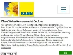 Sites similar to kann.de