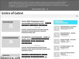 Sites similar to kannadasonglyrics.blogspot.com