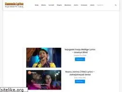 Sites similar to kannadasonglyrics.com