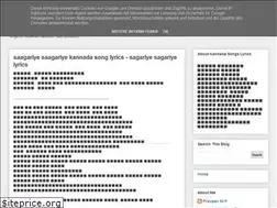 Sites similar to kannadasongslyrics4u.blogspot.com