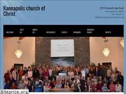 Sites similar to kannapolischurchofchrist.org