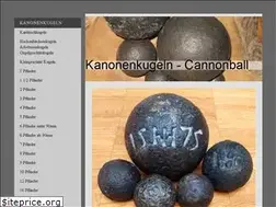 Sites similar to kanonen-kugeln.de