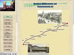 Sites similar to kanonenbahn.de