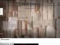Sites similar to kanonlektur.pl