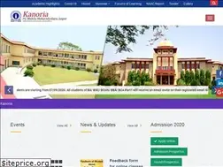 Sites similar to kanoriacollege.in