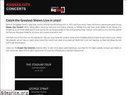 Sites similar to kansascityconcerts.net