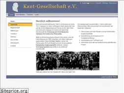 Sites similar to kant-gesellschaft.de