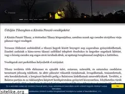 Sites similar to kantas-panzio-tihany.hu