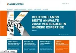 Sites similar to kantenwein.de