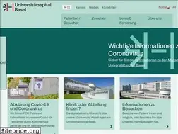Sites similar to kantonsspital-basel.ch