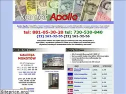 Sites similar to kantorapollo.com.pl