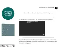 Sites similar to kantorei-barmen-gemarke.de
