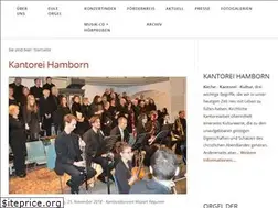 Sites similar to kantorei-hamborn.de