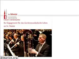 Sites similar to kantorei-stnikolai.de