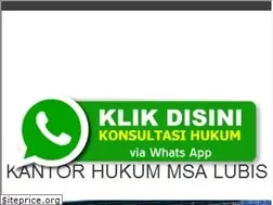 Sites similar to kantorhukum-msa-lubis.com