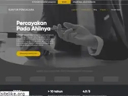 Sites similar to kantorpengacara.org