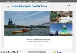 Sites similar to kanu-postsvbonn.de