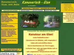 Sites similar to kanuverleih-glan.de